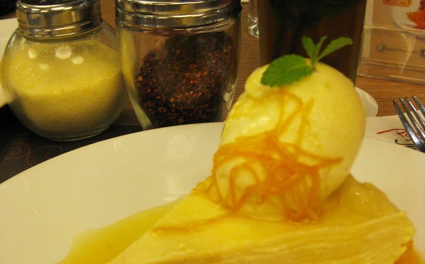 New Menu Crepes Cake at Pancious
