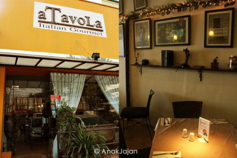 a tavola kemang italian food
