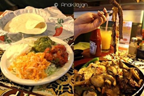 Combo Mushroom Jack Fajita (Beef & Chicken) IDR 163.9rb