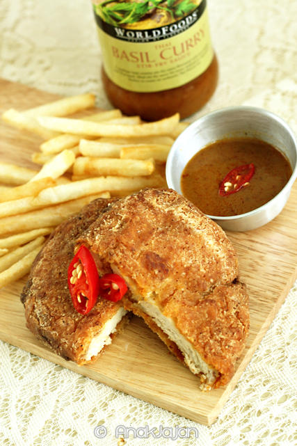 Crispy Thai Basil Curry Fried Chicken WF