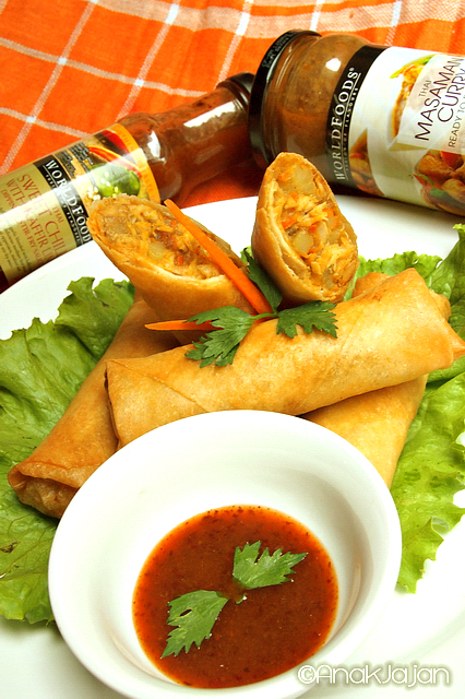 wf Masaman Curry Spring Roll