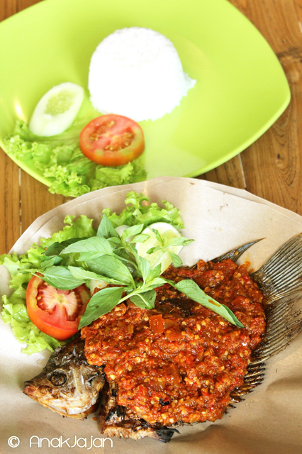 Gurame Bakar Rica IDR 35k (Non Paket) , IDR 39k (Paket)