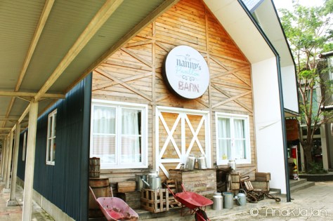 Nanny's Pavillon Barn theme