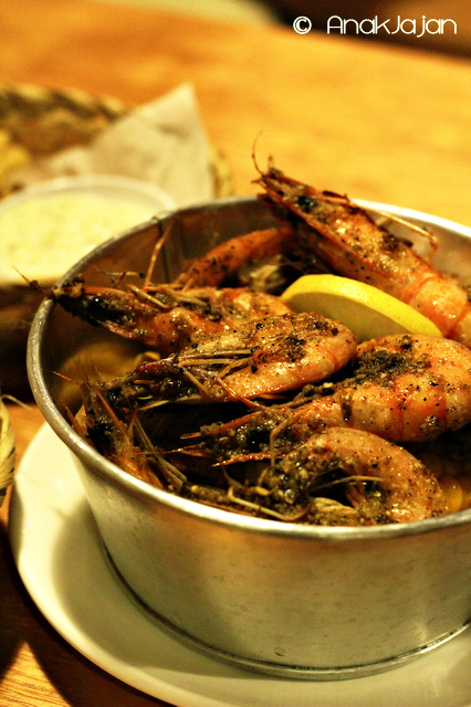 Shrimps IDR 55k (seasoning : Lemon Pepper)
