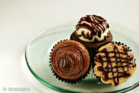 Mocha, Vanilla Chocolate, PeanutButter Chocolate