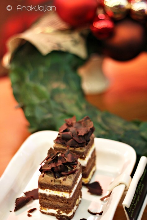 Chocolate Stripes Mousse with Orange Confit IDR 25k