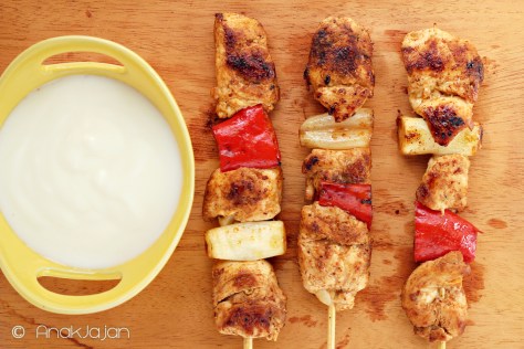 worldfoods grilled chicken skewer