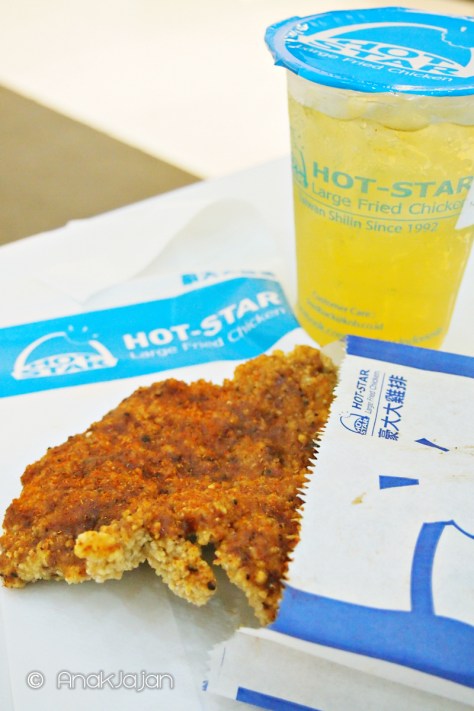 Black Pepper Large Fried Chicken IDR 38k, Jasmine Green Tea IDR 17k