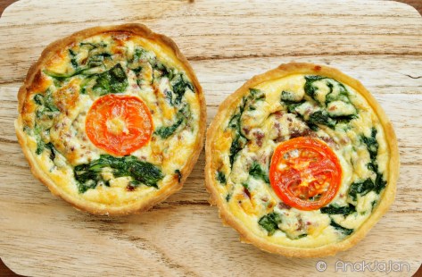 Green Curry Quiche