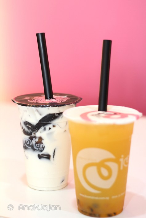 Super Caramel Milk IDR 22k (M) , Passion Popz IDR 22k (M)