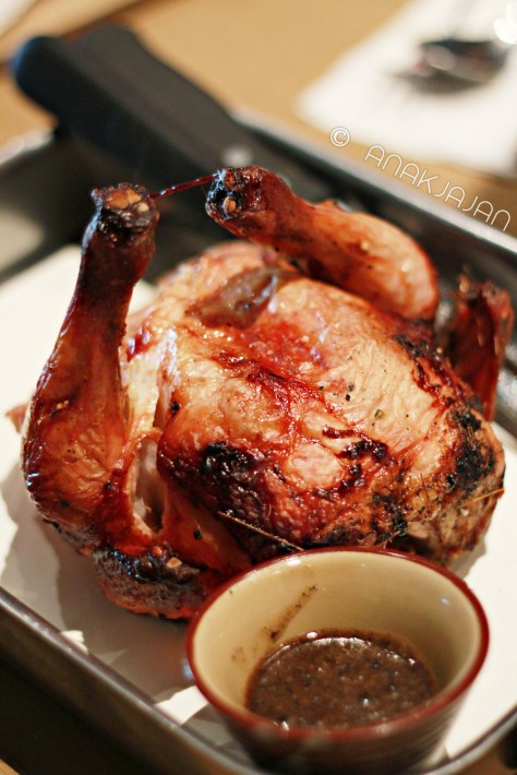 Spit Roasted Black Pepper Chicken IDR 178k full