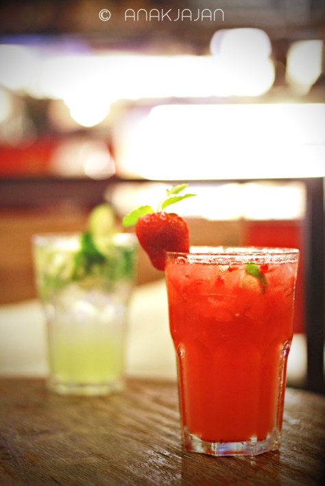 Virgin Apple Mojito IDR 35k, Red Melon Berry Refresher IDR 35k - Mocktail