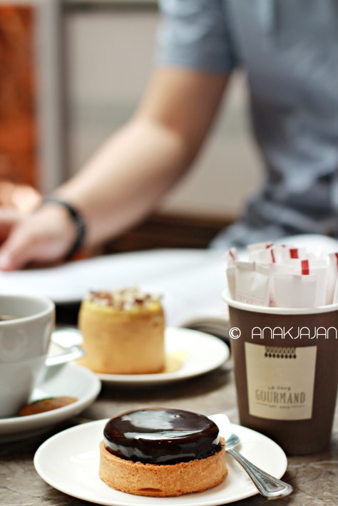 Chocolate Caramel Tart IDR 35k