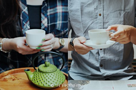 Mrs. Jajan 'Tea' and Mr. Jajan 'Coffee'