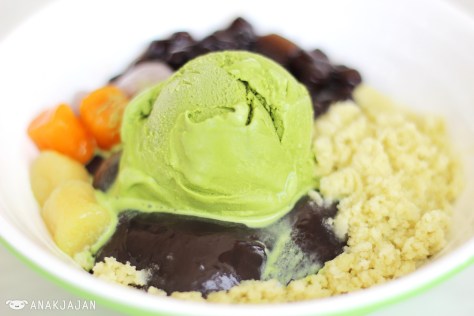 Snowbowl Green Tea Ice D13 - IDR 36k