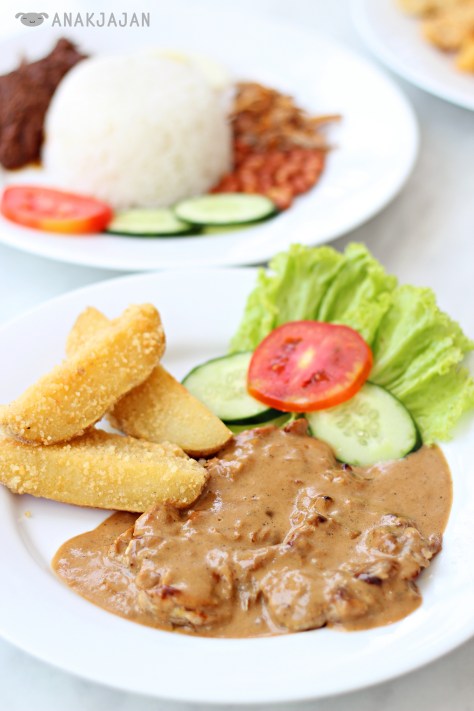 Grilled Chicken Chop IDR 55k