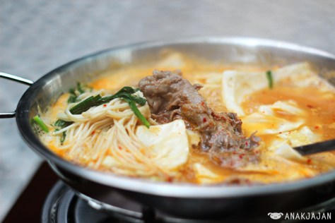 Momo Beef Hotpot IDR 135k (Spicy)