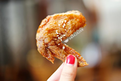 Sweet Honey and Soy Sauce Chicken Wings IDR 40K