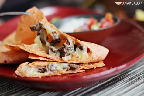Steak Grilled Quesadillas