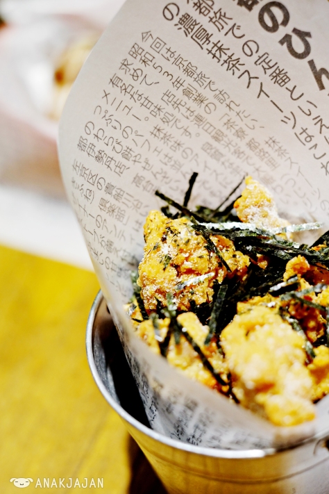 Popcorn Chicken IDR 29k + Nori Seasoning 2k