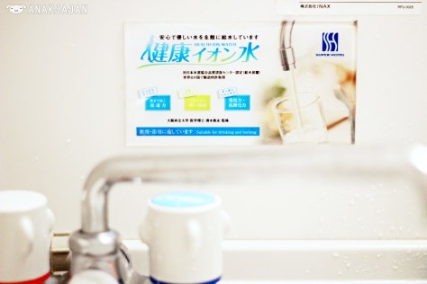 Healthy Ion Tap Water, suitable for drinking