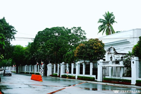 In front of Malacanang