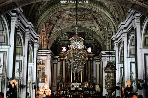 Magnificent details inside St. Agustin Church