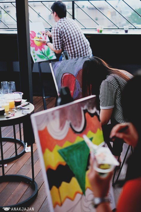 Verdi (top), me (middle), and Aline (bottom)