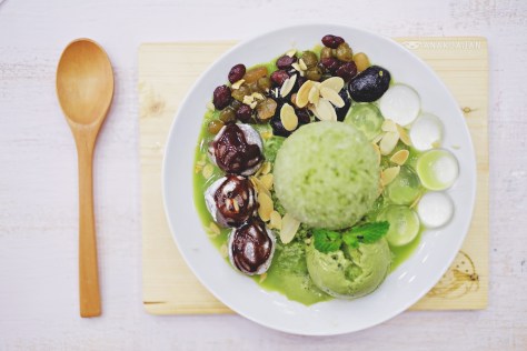 Manic Matcha with Matcha Ice Cream IDR 40k