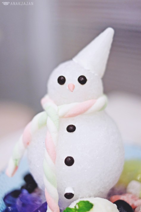 Blueberry Yukidaruma IDR 37k (Simple) / IDR 48k (Premium with Ice Mochi)