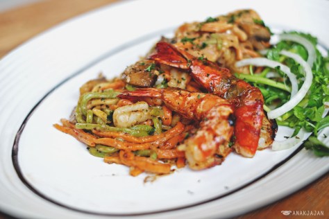 Spaghettini Pescatore IDR 75k