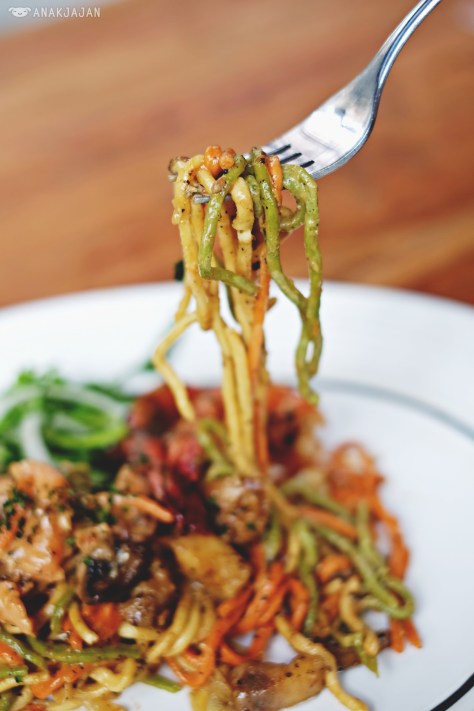 Spaghettini Pescatore IDR 75k