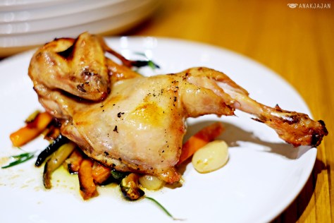 Half Roasted Baby Chicken IDR 85k