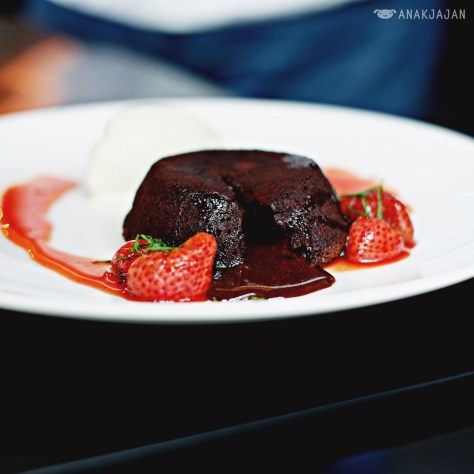 Valrhona Chocolate Fondant IDR 65k