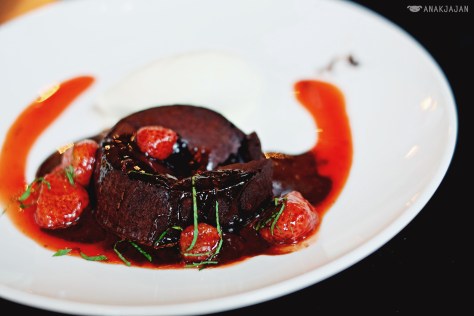 Valrhona Chocolate Fondant IDR 65k