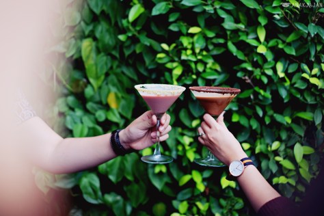 Berry Cheese Cake, Triple Chocolate Martini