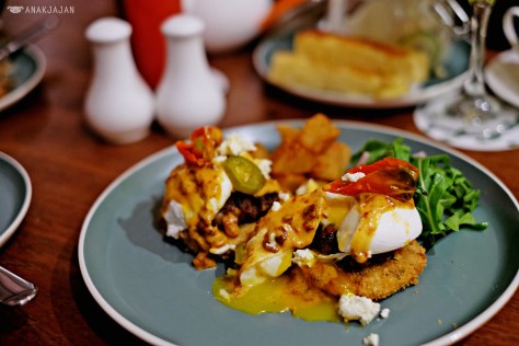 Mexican Eggs Benedict IDR 80k