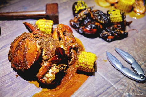 Crab with Captain Mix sauce