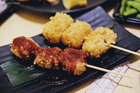 Beef Katsu IDR 35k, Banana Katsu IDR 15k