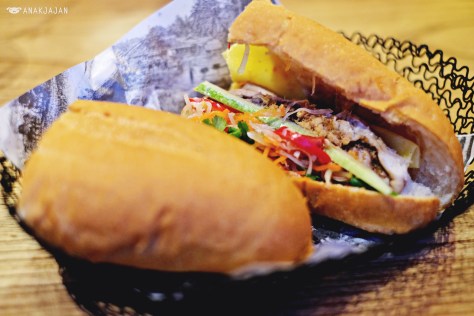 Grilled Chicken, Egg Omelette, Chicken Floss IDR 49k