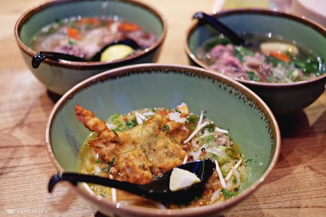 Softshell Crab Noodle Soup IDR 110k