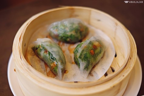 Steamed Spinach Dumpling with Shrimp IDR 26.8k