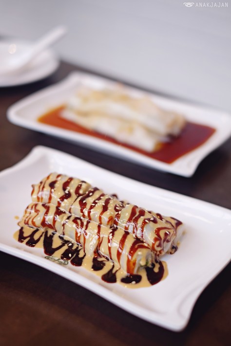 Cheong Fun or Vermicelli Roll with Sweet Sesame Sauce IDR 28.8k