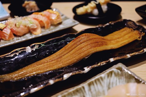 Supreme Sea Eel Sushi IDR 70k/ piece