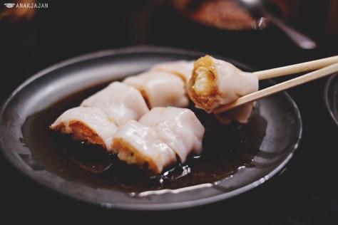 Prawn and Beancurd Cheung Fan IDR 30k