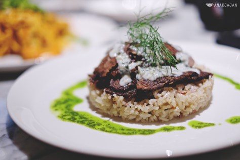 Beef & Lamb Gyros with Rice Pilaf IDR 75k