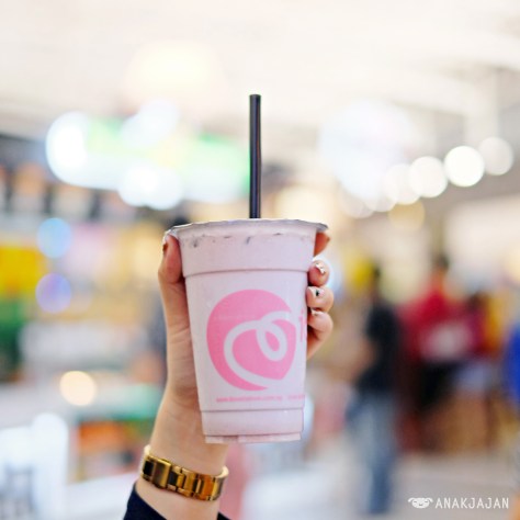 Double Taro Milk tea IDR 25k