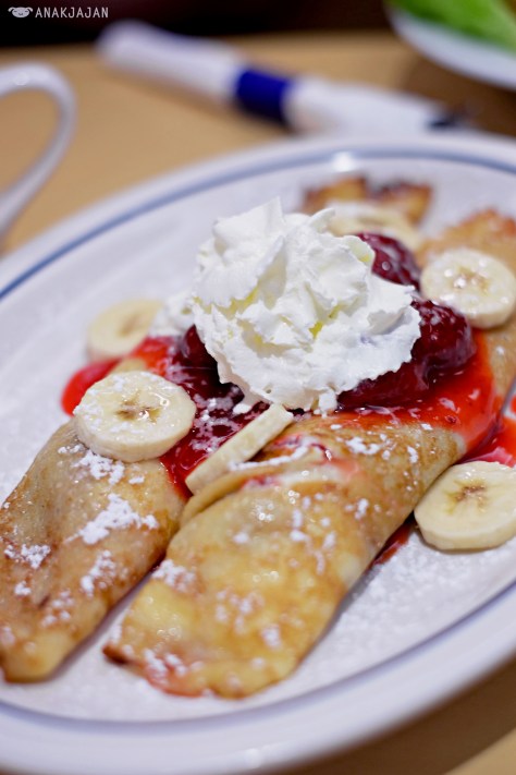 Strawberry Banana Danish Crepes AED 43