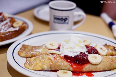 Strawberry Banana Danish Crepes AED 43