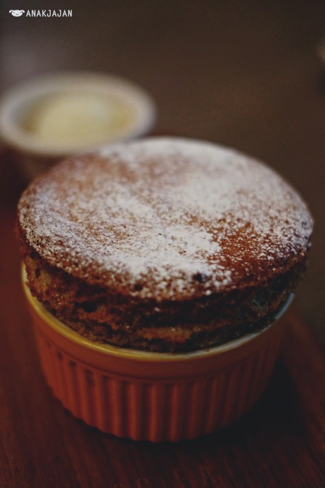 Souffle with Ice Cream IDR 95k- Hazelnut